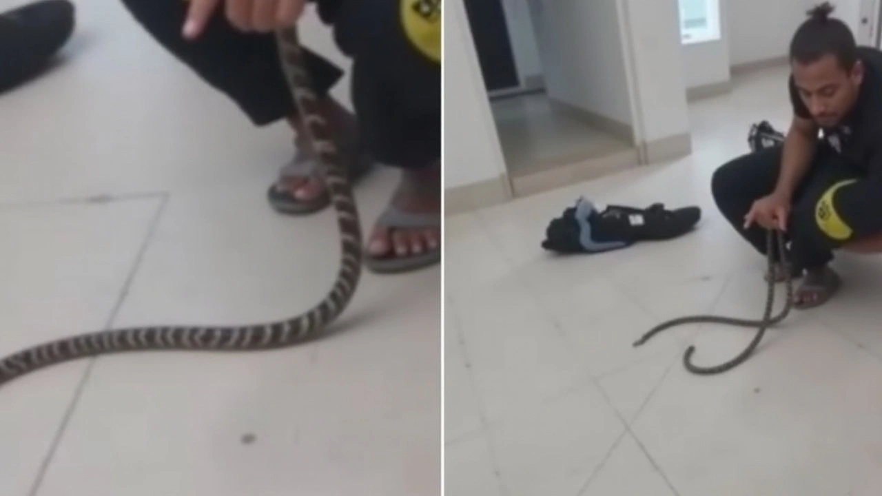 Homem Mordido por Jararaca Leva a Cobra ao Hospital e Gera Repercussão Nacional