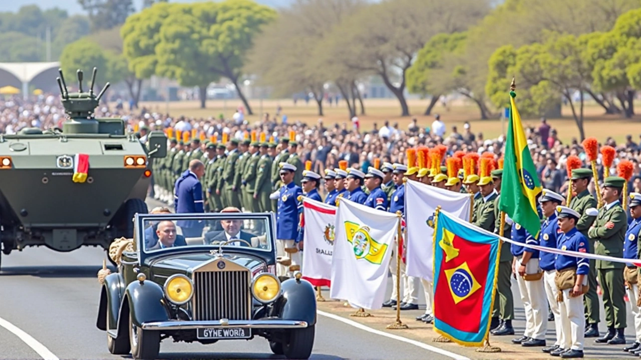 Desfile de 7 de Setembro Destaca Avanços do Brasil na Saúde Pública